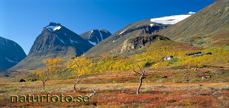 Stf fjällstation, kebnekaise sydtoppen duolbagorni tolpagorni lappland  