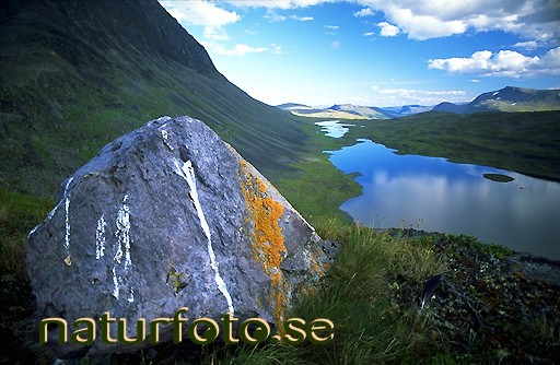 Rovfågelsten, liddubakti liddujavri gällivare lappland  