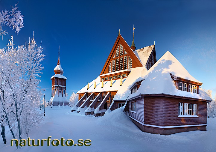 Kiruna kyrka, kiruna, lappland  